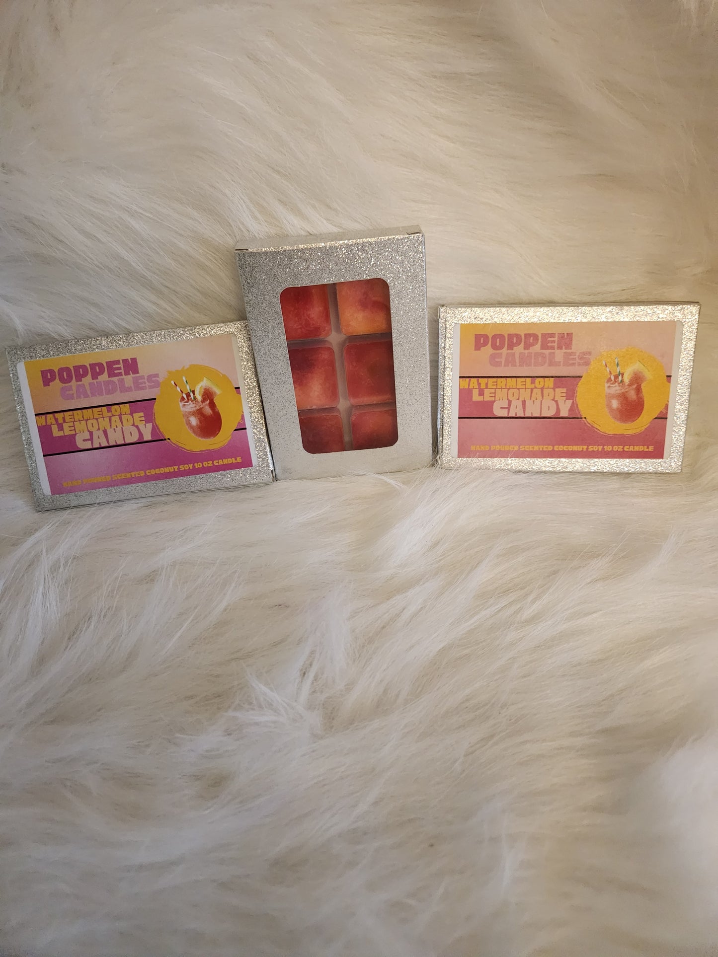 Poppen Candles Watermelon Lemonade Wax Melts