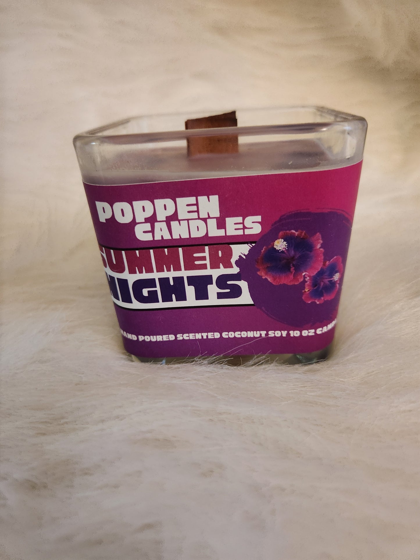 Poppen Candles Summer Nights 10oz