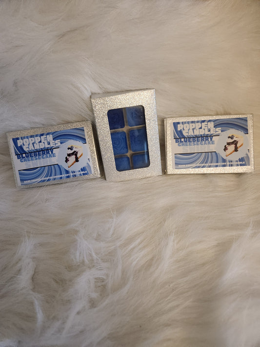 Poppen Candles Blueberry Cheesecake Swirl Wax Melts