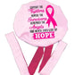 Breast Cancer Reversible Silk Bonnet