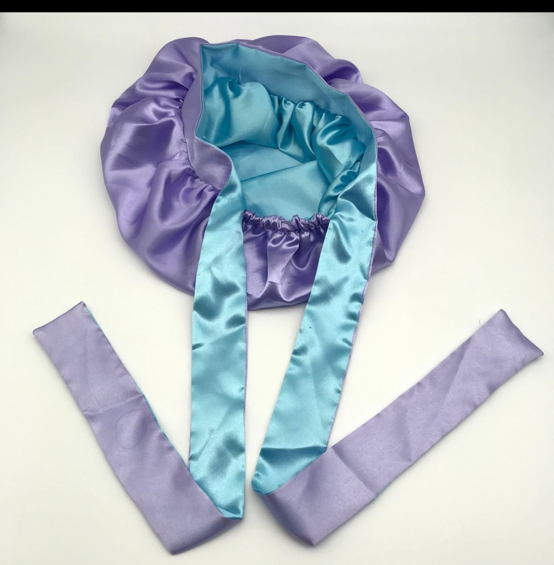 Reversible Silk Bonnet