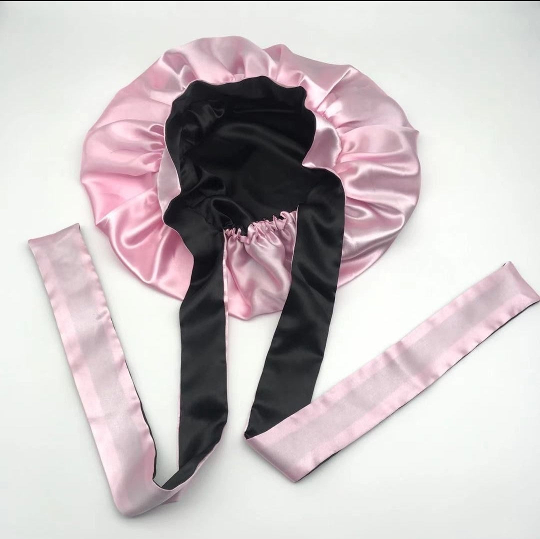 Reversible Silk Bonnet