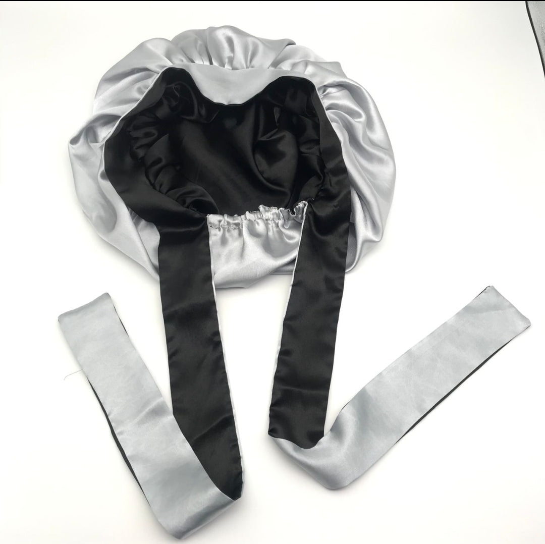 Reversible Silk Bonnet