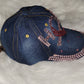 Hope Breast Cancer Jeweled Hat